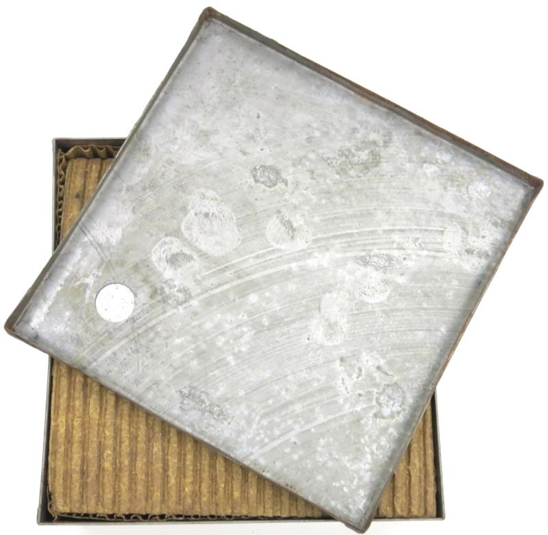 Italy WWII Spolette i. o. MOD 40 PC Italian Fuze Metal Box Complete With All Inserts, 1942.