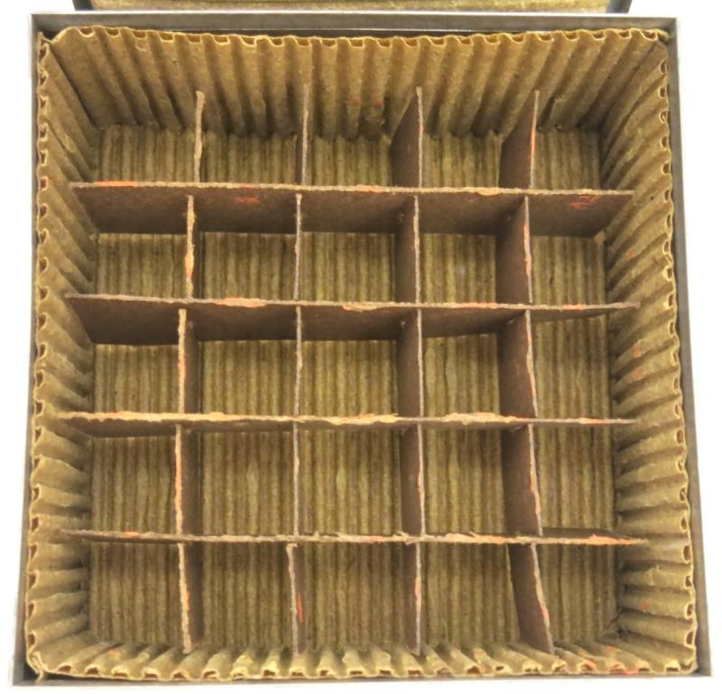 Italy WWII Spolette i. o. MOD 40 PC Italian Fuze Metal Box Complete With All Inserts, 1942.