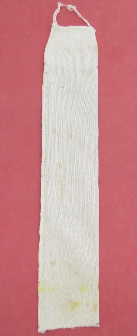 German Wehrmacht 2 cm FLAK Empty Powder Sack nlh Dez. 1943.