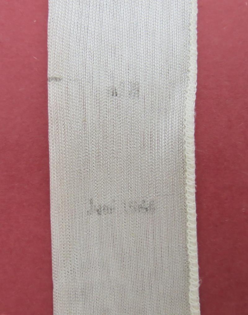 German Wehrmacht 2 cm FLAK Empty Powder Sack nlh Juni 1944.