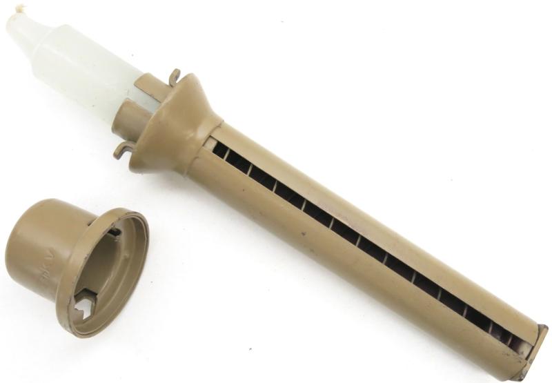 German Wehrmacht Karbid Lamp Einheitslaterne Stahl In Sand Colour Candle Holder Maker nkv.