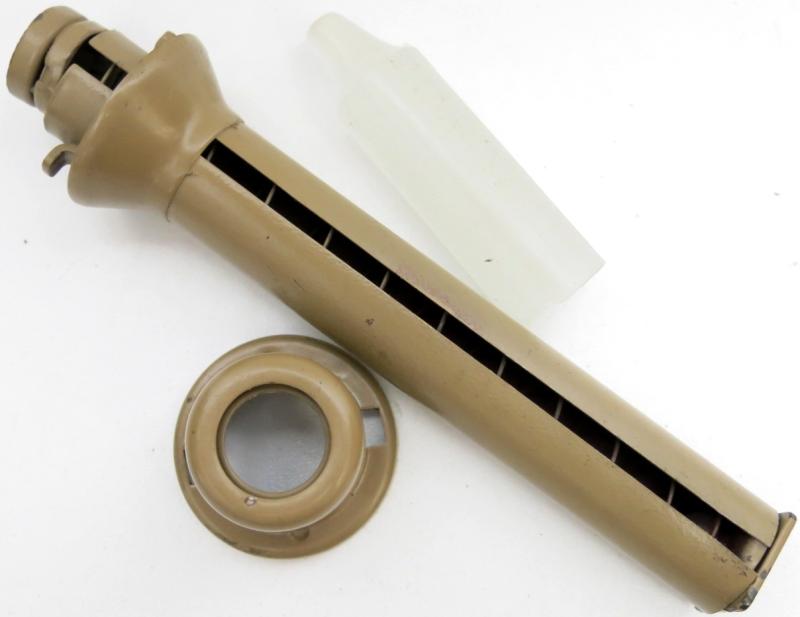 German Wehrmacht Karbid Lamp Einheitslaterne Stahl In Sand Colour Candle Holder Maker nkv.