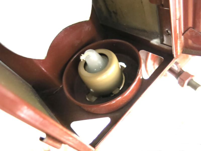 German Wehrmacht Karbid Lamp Einheitslaterne Stahl In Sand Colour Candle Holder Maker nkv.