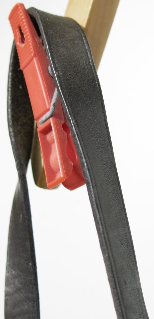 German Wehrmacht Karbid Lamp Bakelite Or Einheitslaterne Steel Lantern Neck Leather Hanger, Hard To Find.