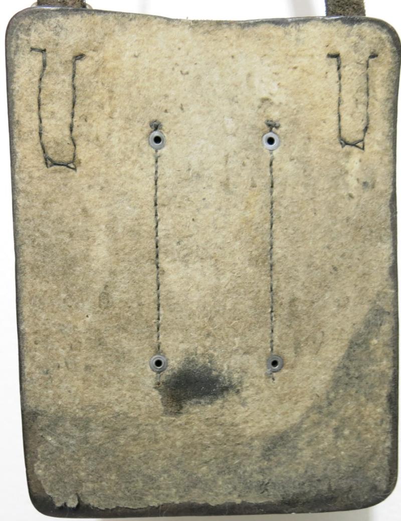 German Wehrmacht Karbid Lamp Bakelite Or Einheitslaterne Steel Lantern Neck Leather Hanger, Hard To Find.