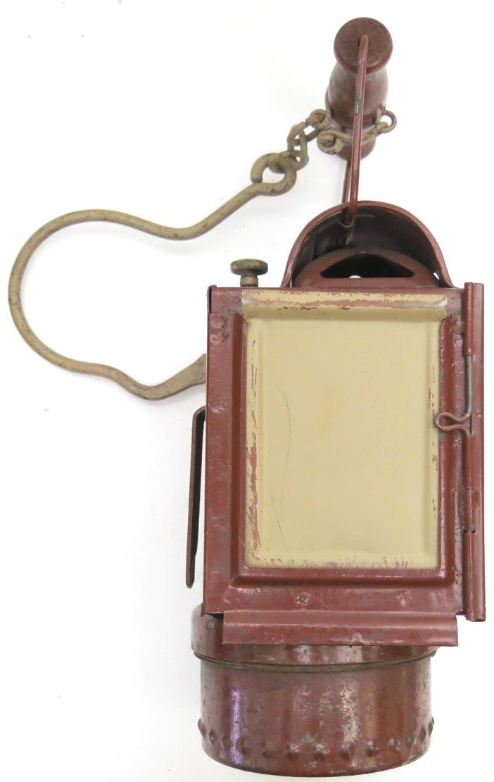 German Wehrmacht Karbid Lamp Einheitslaterne Stahl Last Ditch In Red Primer Complete Set ltf.