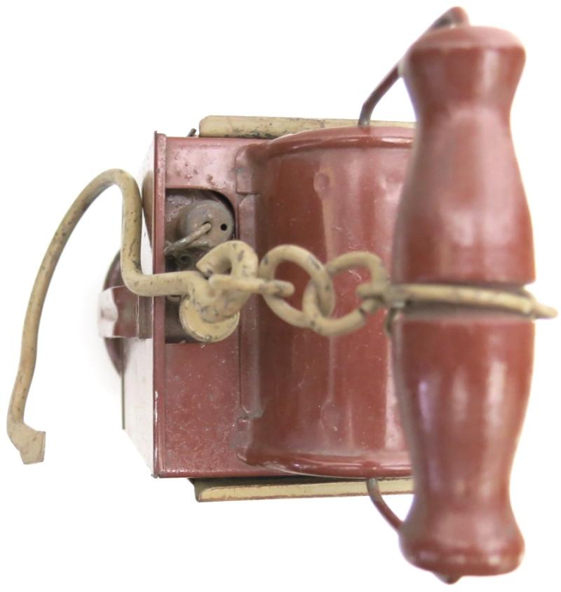 German Wehrmacht Karbid Lamp Einheitslaterne Stahl Last Ditch In Red Primer Complete Set ltf.