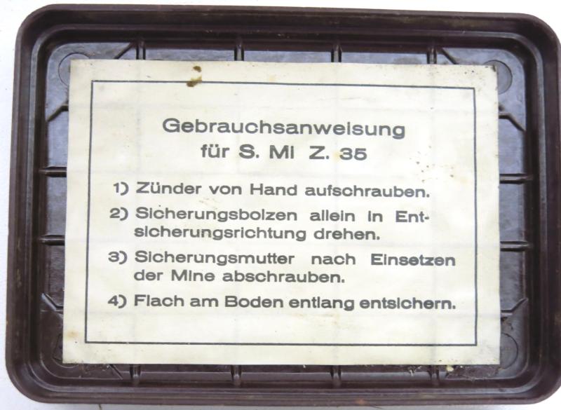 German Wehrmacht 3 Stück S. Mi. Z. 35 Empty Box R. R. 552, 22. 10. 1938, Top Condition.