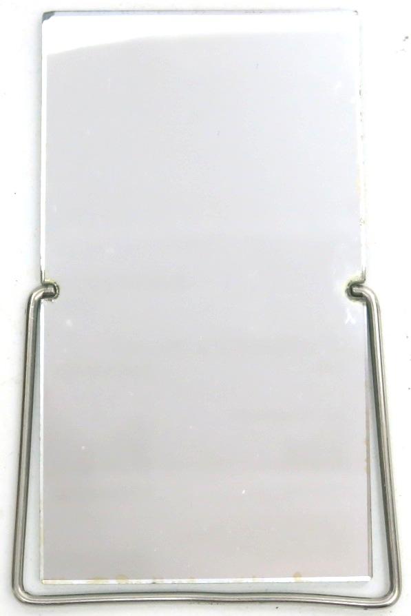 German Wehrmacht MICA Double Side Mirror, Hard To Find As A Spare.