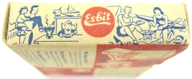 German Wehrmacht Esbit Kocher Mod. 9 Fuel Tablets Box Variation 7.