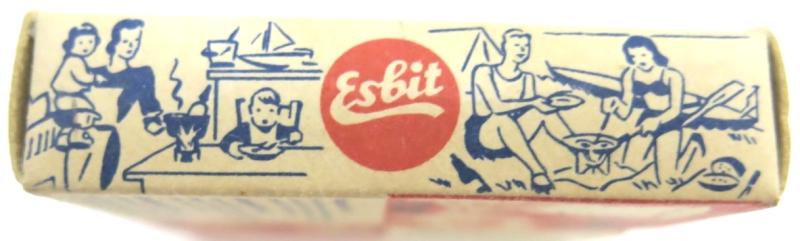 German Wehrmacht Esbit Kocher Mod. 9 Fuel Tablets Box Variation 8.