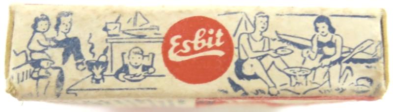 German Wehrmacht Esbit Kocher Mod. 9 Fuel Tablets Box Variation 9.