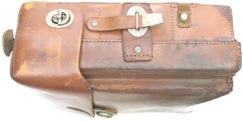 German Wehrmacht Sanitätstasche Für Sanitätsoffiziere Medical Pouch For Officer BOLLMANN TUTTLINGEN 1943, Total