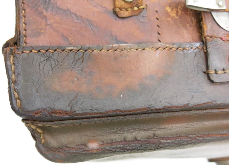 German Wehrmacht Sanitätstasche Für Sanitätsoffiziere Medical Pouch For Officer BOLLMANN TUTTLINGEN 1943, Total