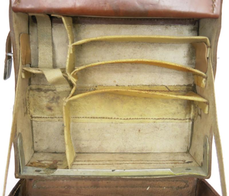 German Wehrmacht Sanitätstasche Für Sanitätsoffiziere Medical Pouch For Officer BOLLMANN TUTTLINGEN 1943, Total
