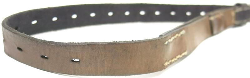 German Wehrmacht Fast Release Utility Strap 57 x 1,8 cms 17 Holes JOSEF GOERTZ LEDERWARENFABRIK LINNICH 1940 Nearly Mint.