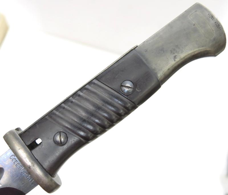 German Wehrmacht K98 Seitengewehr 84/98 Bayonet Matching Coppel G.m.b.H 7740 i 1940 Complete With Original Frog.