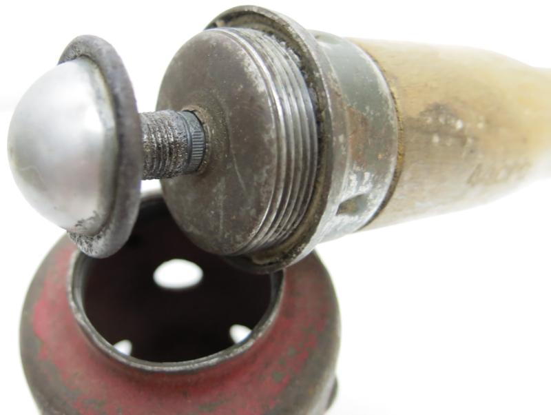 German Wehrmacht Übungs Stielhandgranate Stickgrenade M24 brb 1944 100% Complete, Inert.