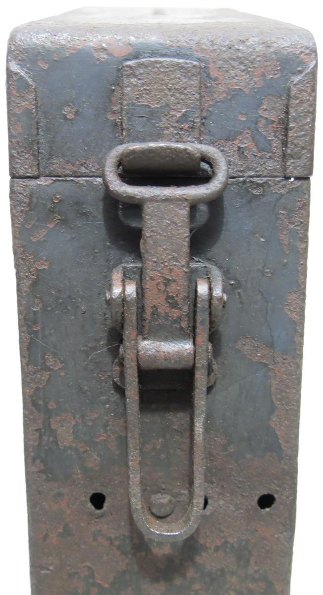 German Wehrmacht 2 cm Flak 30/38 ONE Magazine Case Box As Used On The Sd. Kfz 10/4 And/Or In The SD. AH. 51 Sonderanhänger, VERY HARD To Find.