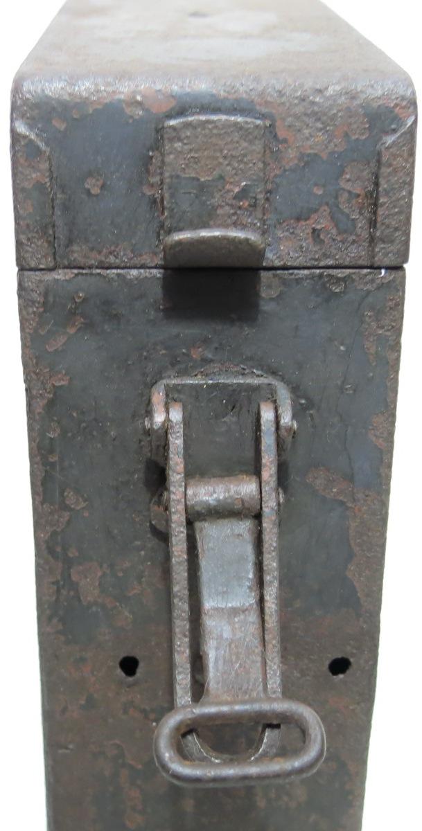 German Wehrmacht 2 cm Flak 30/38 ONE Magazine Case Box As Used On The Sd. Kfz 10/4 And/Or In The SD. AH. 51 Sonderanhänger, VERY HARD To Find.