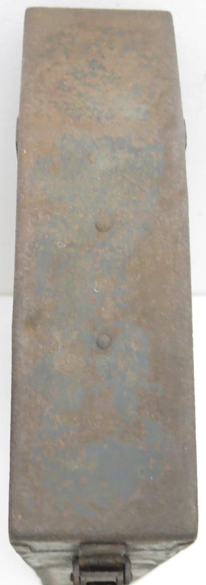 German Wehrmacht 2 cm Flak 30/38 ONE Magazine Case Box As Used On The Sd. Kfz 10/4 And/Or In The SD. AH. 51 Sonderanhänger, VERY HARD To Find.