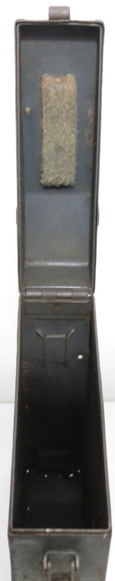 German Wehrmacht 2 cm Flak 30/38 ONE Magazine Case Box As Used On The Sd. Kfz 10/4 And/Or In The SD. AH. 51 Sonderanhänger, VERY HARD To Find.