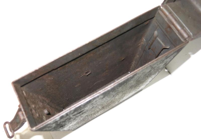 German Wehrmacht 2 cm Flak 30/38 ONE Magazine Case Box As Used On The Sd. Kfz 10/4 And/Or In The SD. AH. 51 Sonderanhänger, VERY HARD To Find.