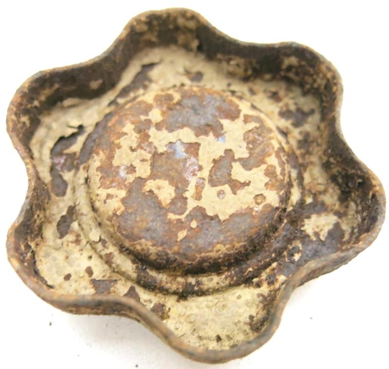 German Wehrmacht T. Mi. 42 Tellermine 42 Fuze Plug In Sand Colour Complete With Washer.