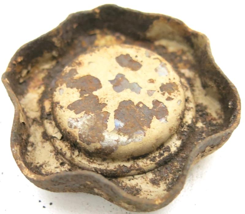 German Wehrmacht T. Mi. 42 Tellermine 42 Fuze Plug In Sand Colour Complete With Washer.