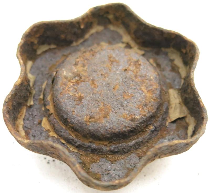 German Wehrmacht T. Mi. 42 Tellermine 42 Fuze Plug In Sand Colour Complete With Washer.