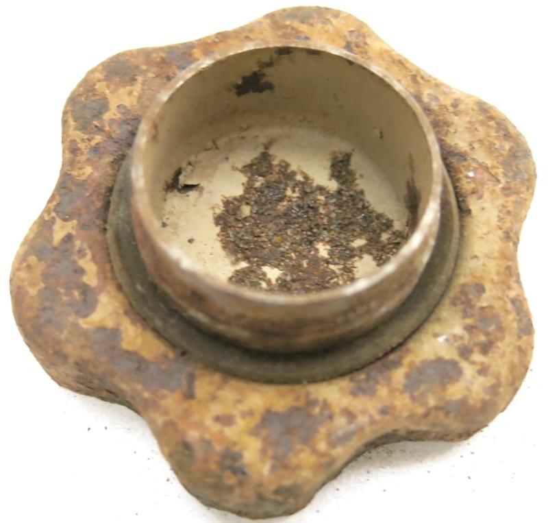 German Wehrmacht T. Mi. 42 Tellermine 42 Fuze Plug In Sand Colour Complete With Washer.