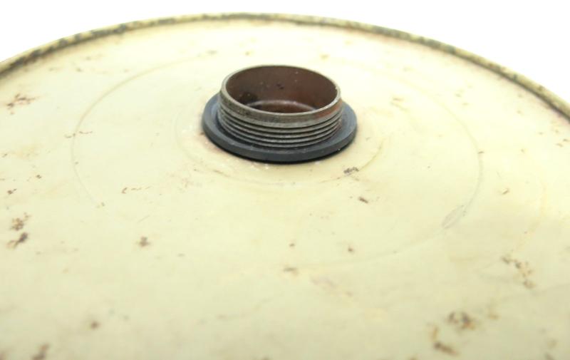 German Wehrmacht T. Mi. Pilz 43 Tellermine Pilz 43 Pressure Plate With Original Sand Colour, Barn Find, Inert.