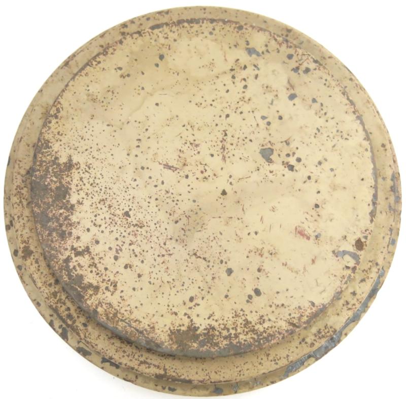 German Wehrmacht T. Mi. Pilz 43 Tellermine Pilz 43 Pressure Plate With Original Sand Colour, Barn Find, Inert.