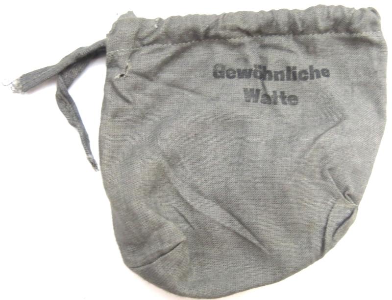German Wehrmacht Gewöhnliche Watte Soft Cloth Baggie.