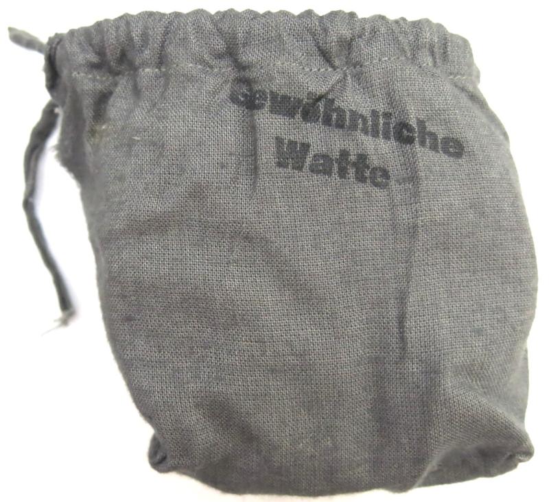 German Wehrmacht Gewöhnliche Watte Soft Cloth Baggie.