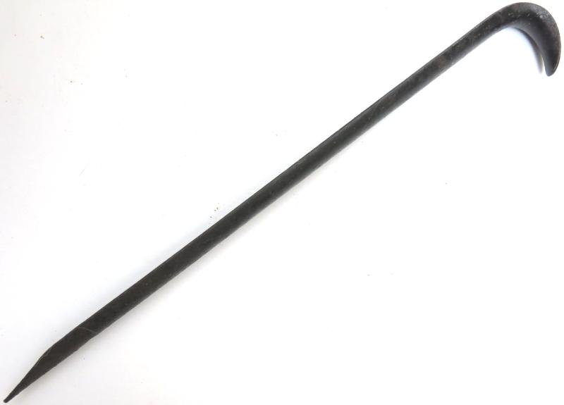 German Wehrmacht Big Steel Peg Or Stake For Big Tents Or Camouflage Nettings, GK & F 43, Rare.