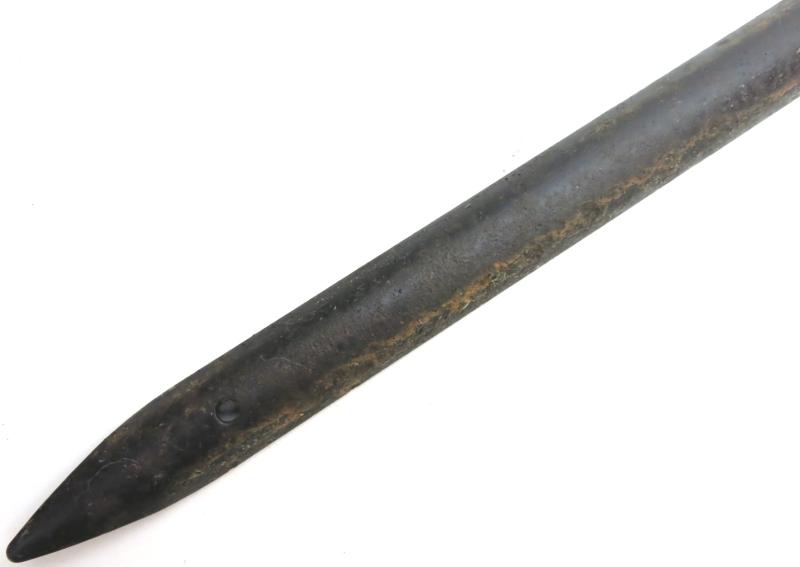 German Wehrmacht Big Steel Peg Or Stake For Big Tents Or Camouflage Nettings, GK & F 4?, Rare.