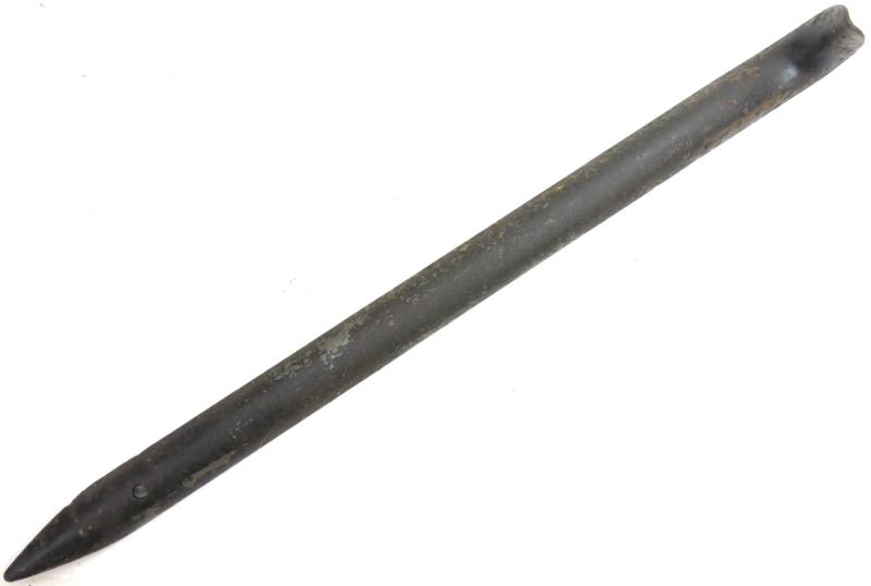German Wehrmacht Big Steel Peg Or Stake For Big Tents Or Camouflage Nettings, GK & F 43, Rare.