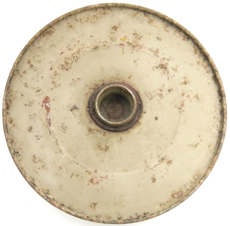 German Wehrmacht T. Mi. Pilz 43 Tellermine Pilz 43 Pressure Plate With Original Sand Colour btc 43, Barn Find, Inert.