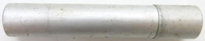 German Wehrmacht Sanitär Aluminium Tablettenröhrchen Medical Pills Tube Tannalbin - Tabletten