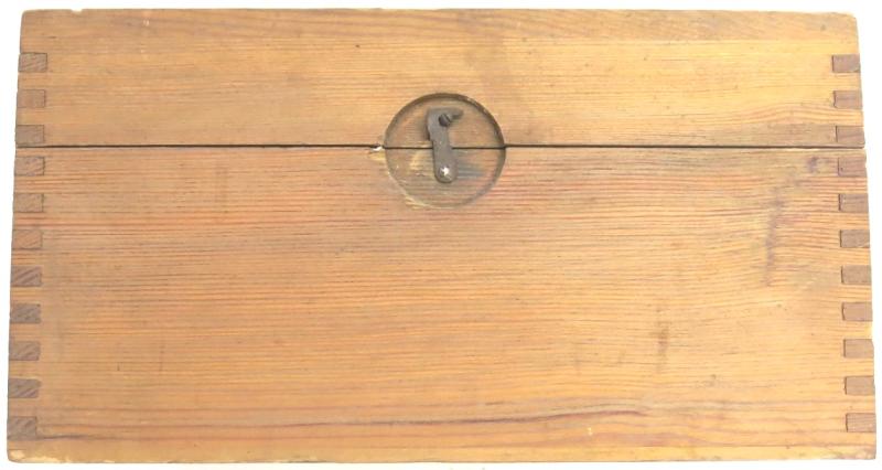 German Wehrmacht Einheitstablettenkasten Pill Box, Empty, But Complete With Rack And Label.