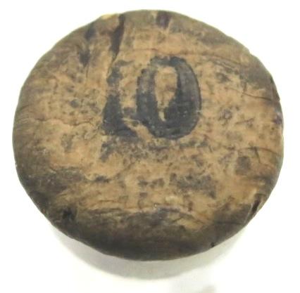 German Wehrmacht Sanitär Tablettenröhrchen Glass Pills Tube Tablett. solvent. 0,4 g., Empty.