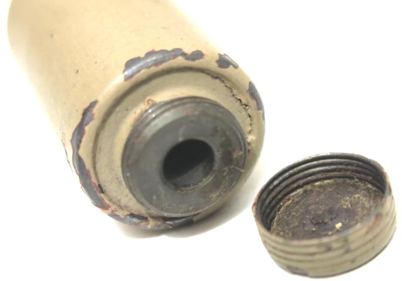 German Wehrmacht T.Mi.Z.42 Tellermine Zünder 42 Fuze bbm 1943 In Sand Colour Near Mint From Box, Inert.