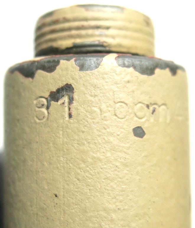 German Wehrmacht T.Mi.Z.42 Tellermine Zünder 42 Fuze bbm 1943 In Sand Colour Near Mint From Box, Inert.