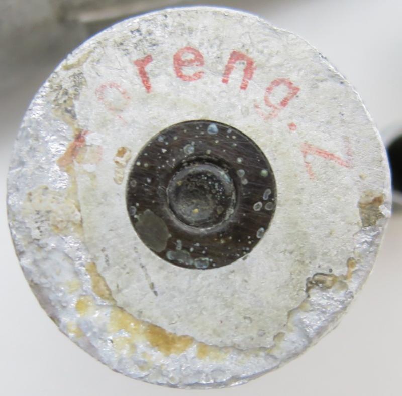 German Wehrmacht Spreng Patrone For Kampfpistole Z, Inert.