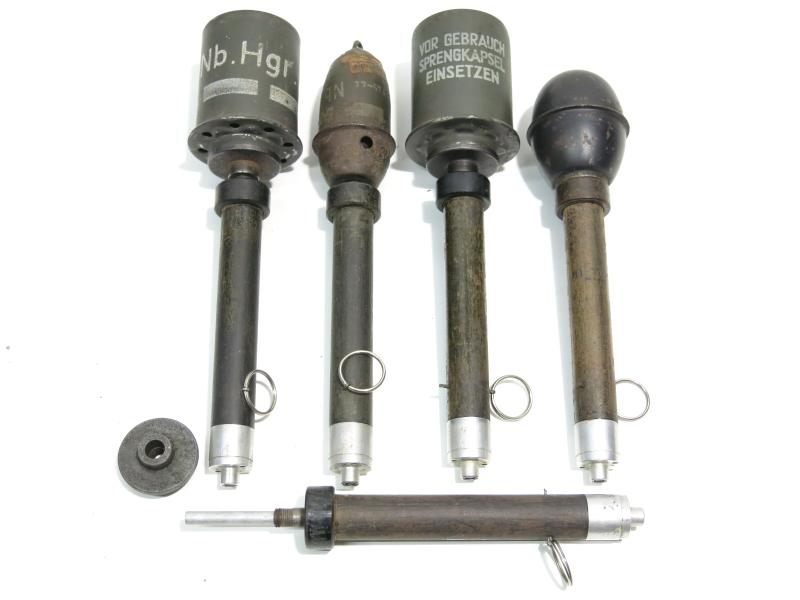 German Wehrmacht Wurfkörper 361 LP edq 43, Complete And Inert, Hard To Find.