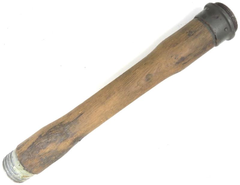 German Wehrmacht M24 Stielhandgranate Stickgrenade Wood Handle Stick No Markings, Inert.... It Is A Wood Stick.