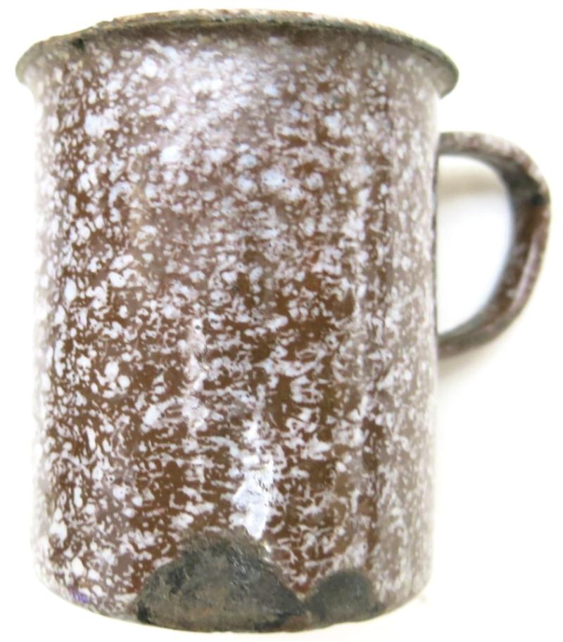 German Post War Coffee Mug Made From A M43 Stickgrenade Can.