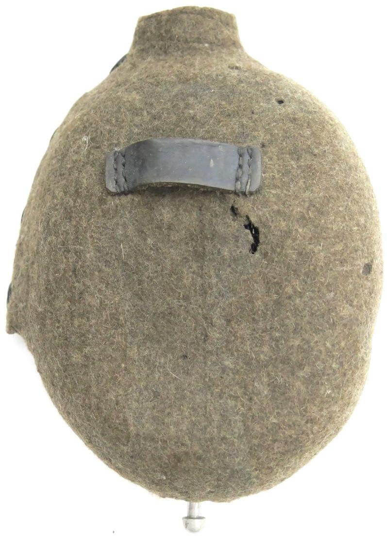 German Wehrmacht Canteen Early Felt Cover Or Jacket With Stocko 4 Brass Buttons.