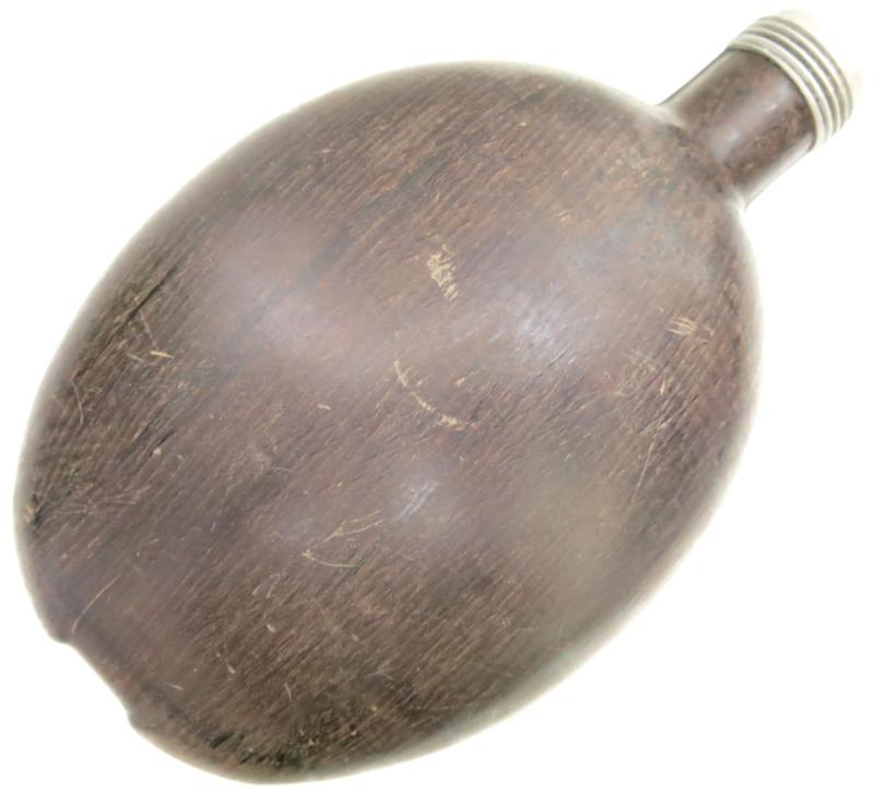 German Wehrmacht Coconut Canteen H. R. E. 42, Only The Bottle.